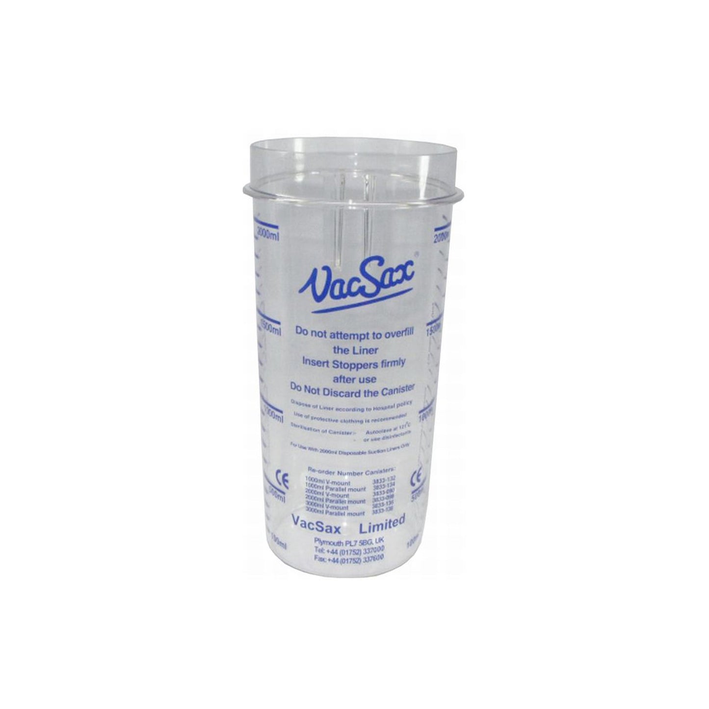 VacSax Canister 2L